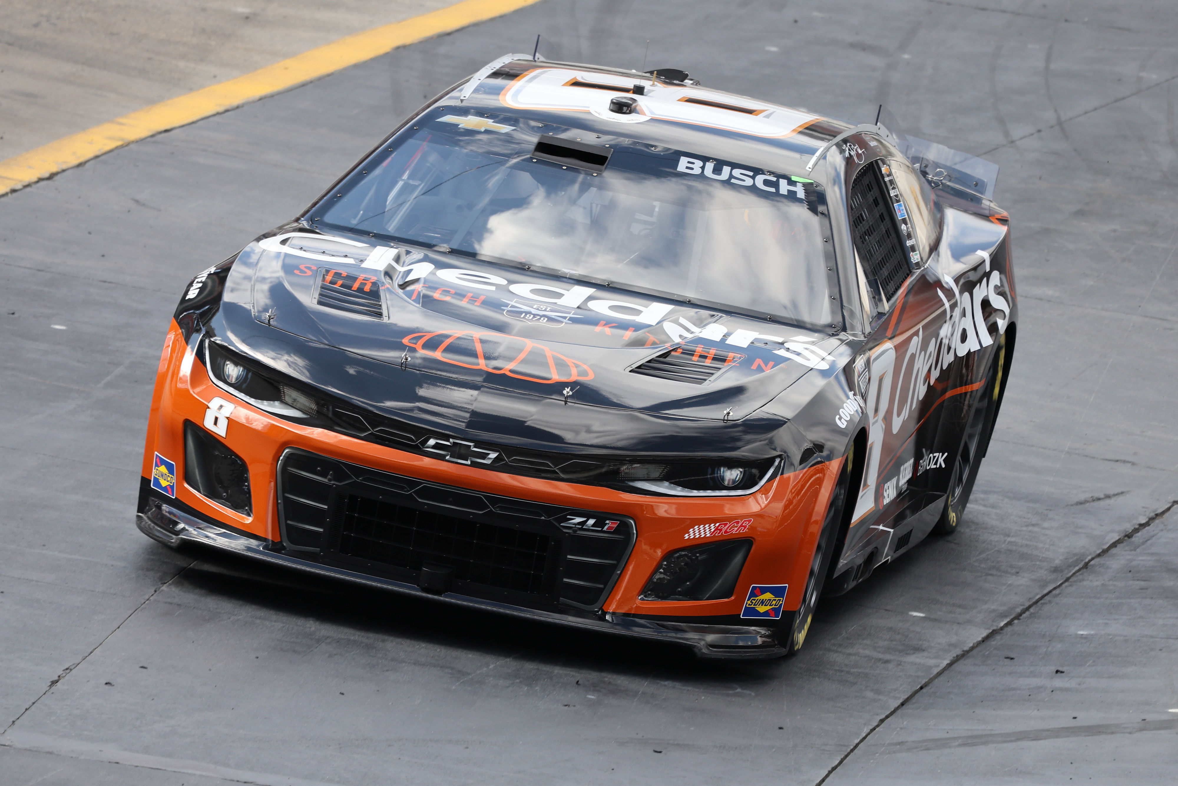 Kyle Busch currently drives the #8 Chevrolet Camaro for Richard Childress Racing - Source: Imagn